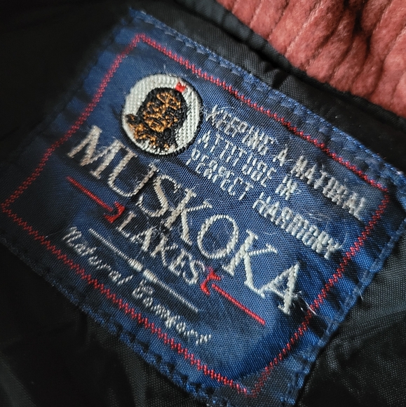 Muskoka Lakes two tone fleece zip up jacket - Picture 6 of 7